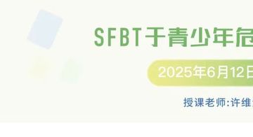 2阶·许维素：焦点解决短期治疗（SFBT）系统课程