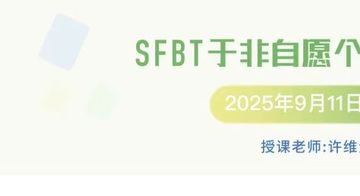 3阶·许维素：焦点解决短期治疗（SFBT）系统课程